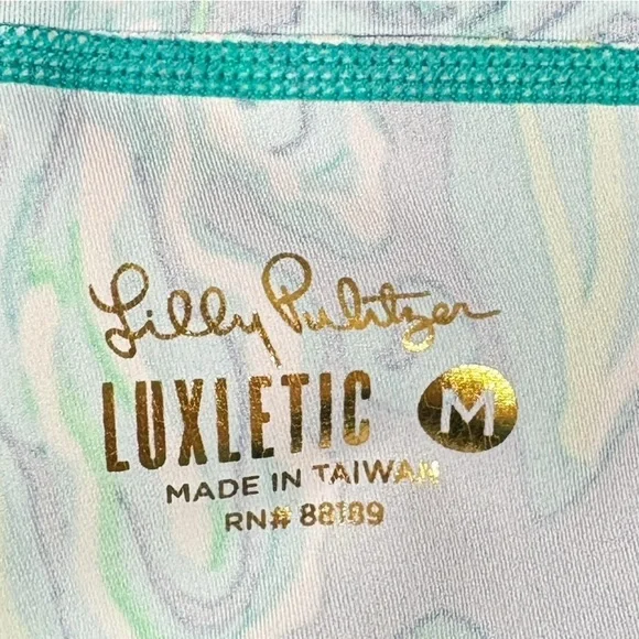 LILLY PULITZER upf 50+ island jogger leggings pants M - Picture 6 of 8